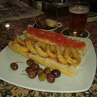Bocadillo de calamares
