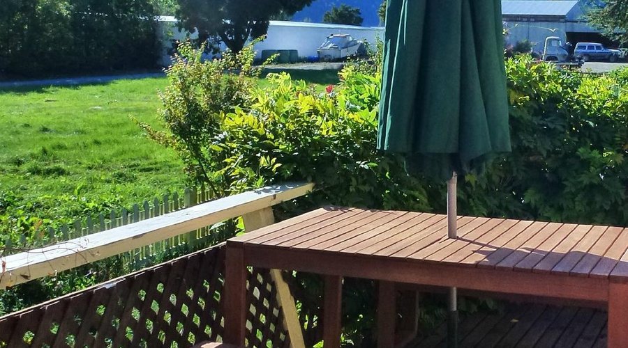 Sunny deck