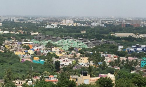Chennai view from the Mount