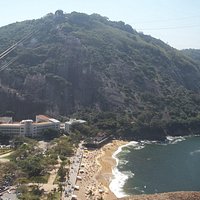 Morro da Urca e Praia Vermelha.