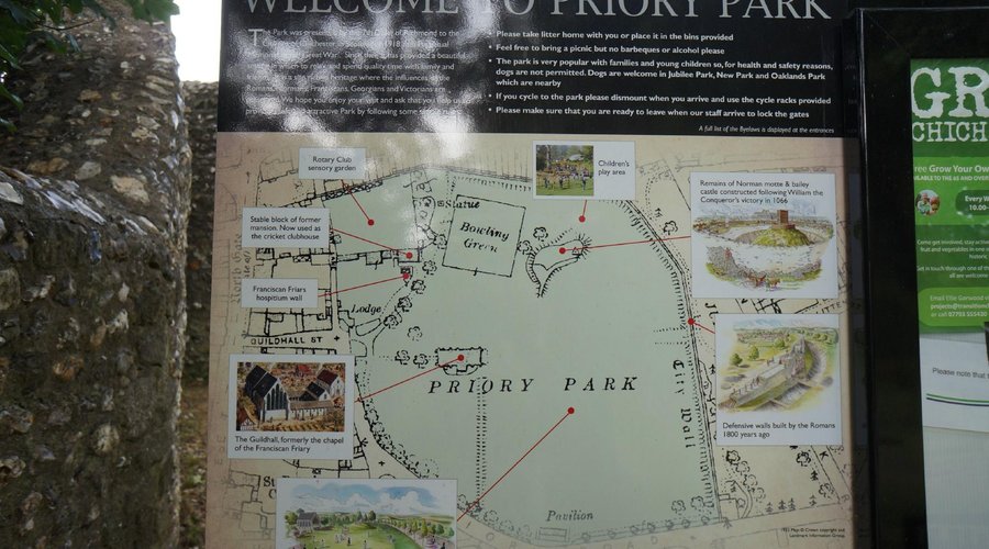 Info Board and Map