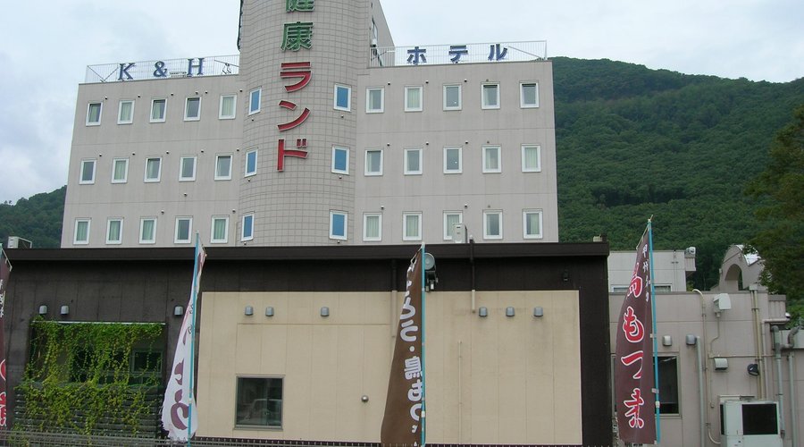 ホテルの正面