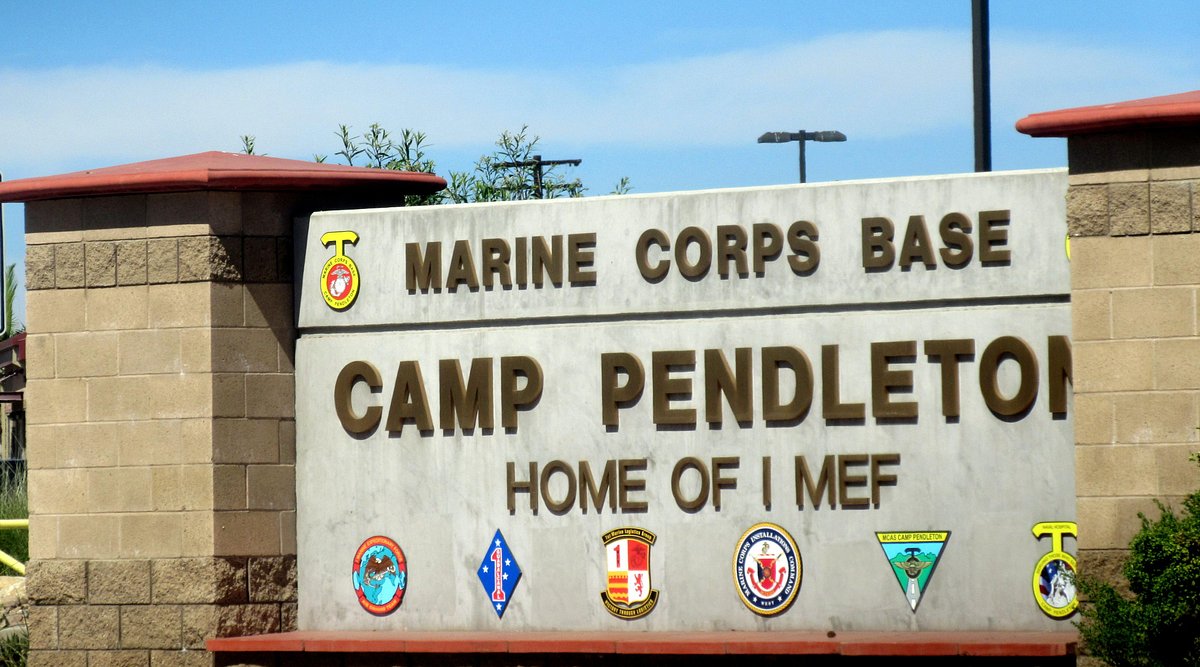 camp pendleton base visit