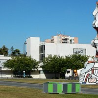 the front facade