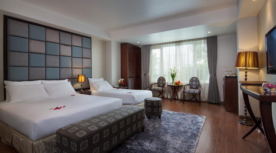 Family suite with Park view room