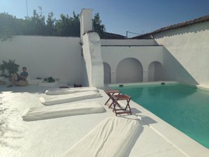 Piscina e praia