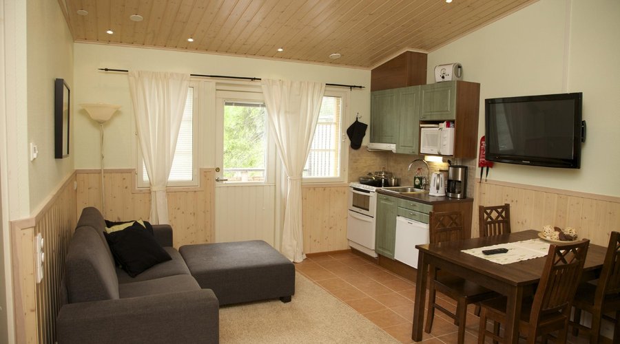 Riverside House living room