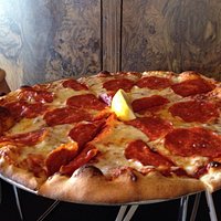 Delicious pepperoni pizza!