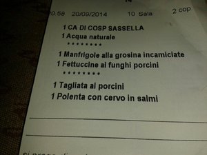 Menù