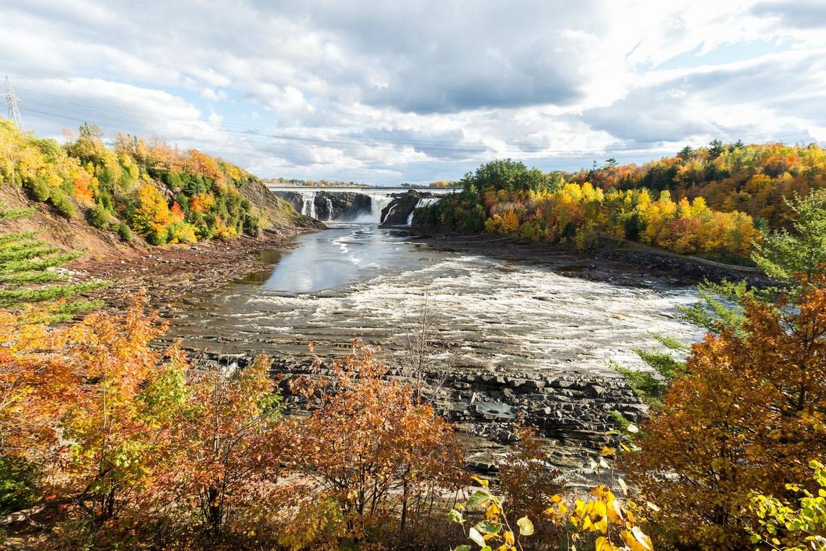 PARC DES CHUTES DE LA CHAUDIÈRE QUEBEC CANADÁ