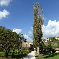 La vista verso la città