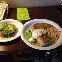 Tostada & Chimichanga