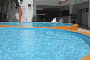 Piscina y playa