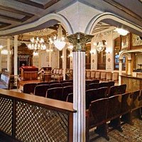 İnterior of Bet Nisim Synagogue in Kuzguncuk
