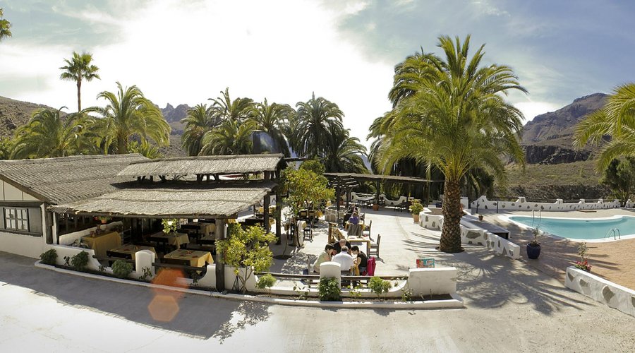 Vista panorámica Restaurante Piscina