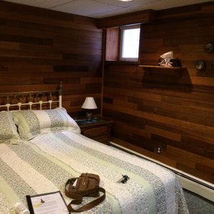 bedroom on lower level