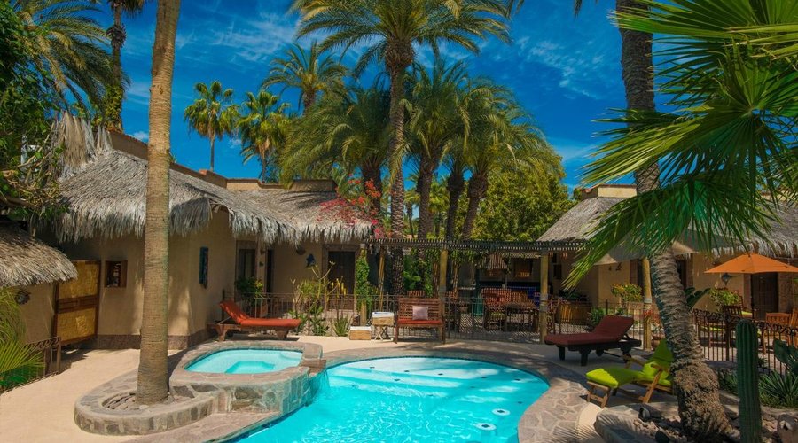 Las Cabanas de Loreto Inviting Pool area
