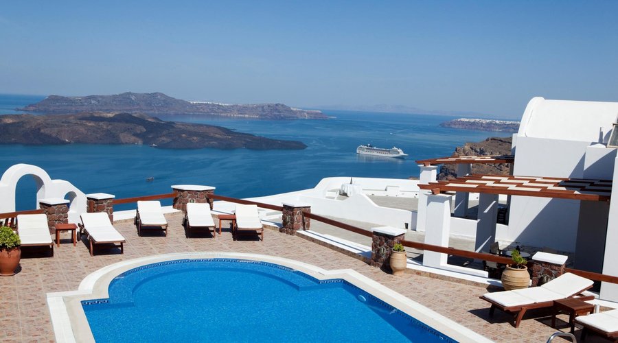 Villa Irini, pool area
