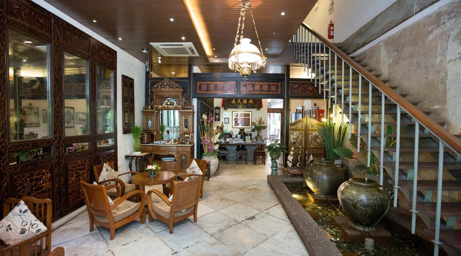 Lobby at the Courtyard @ Heeren Boutique Hotel