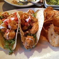 Shrimp bang tacos.