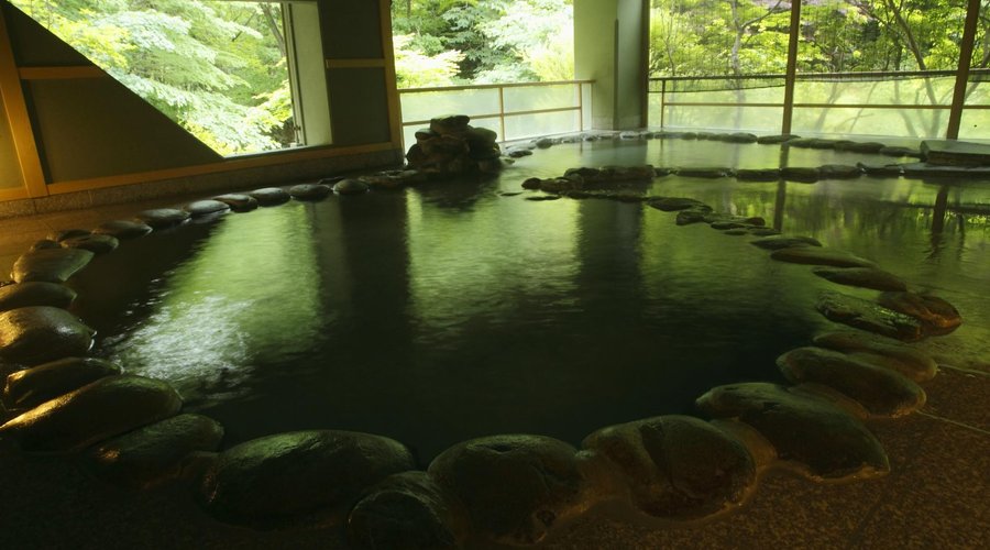 女子露天風呂  - Open-air bath for women