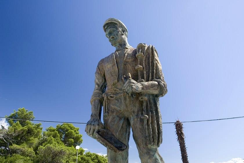 The Bronze Fisherman Statue image