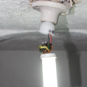 broken or burned-out bulbs