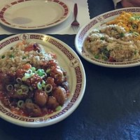 Lunch special $11,95 ea plus two cappuccino's
