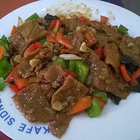 Мясо с овощами