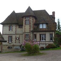 Le Manoir vu depuis la salle de l'alambique