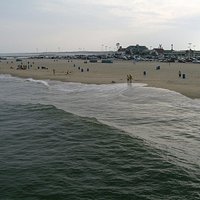 view from the pier