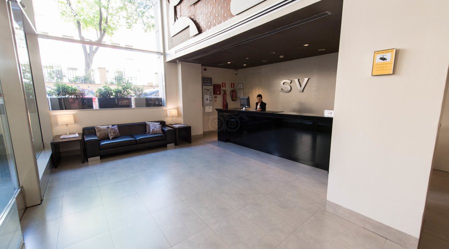 Lobby at the Sercotel Suites Viena