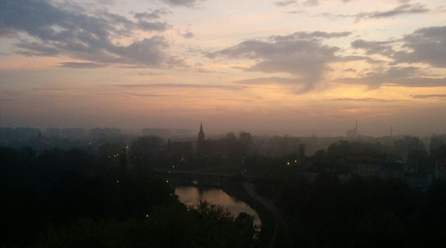 The view from the 8th floor