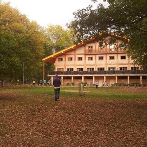 Vista exterior del Albergue