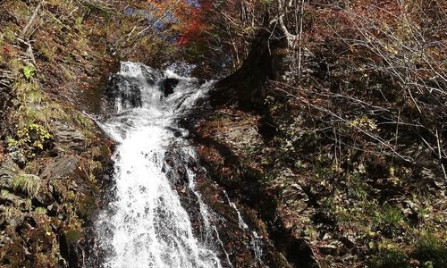 峠の茶屋の白滝