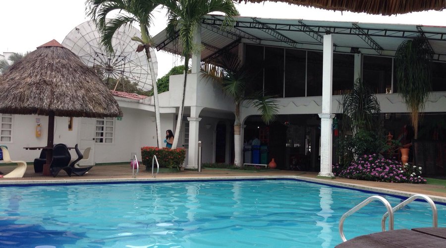 Parte de la piscina