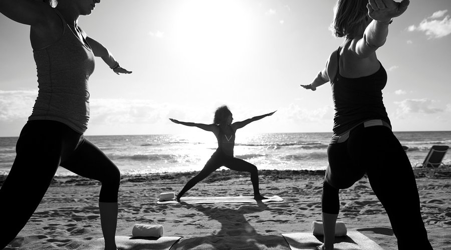 Beach Yoga