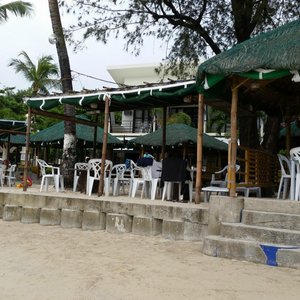 Nicely-located huts.