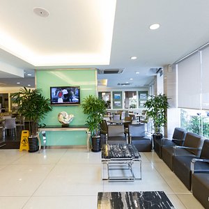 Lobby at the Hotel Sentral Georgetown