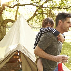 Camping in the Forest