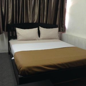 Queen sized bed