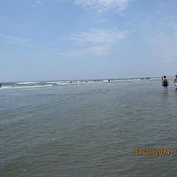 Looking South down the beach