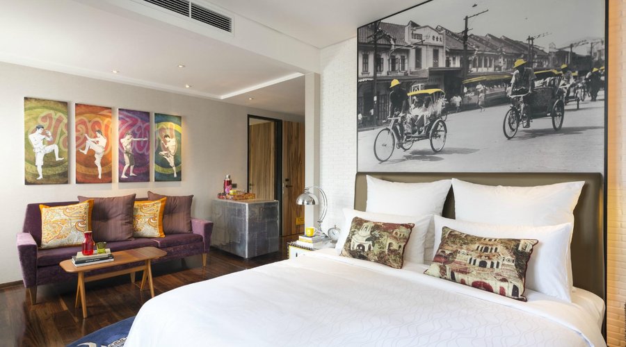 Fresh design and great colours in our guest rooms
