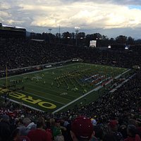 View from section 38, row 65 ...