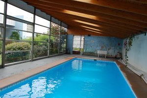 Piscine et plage