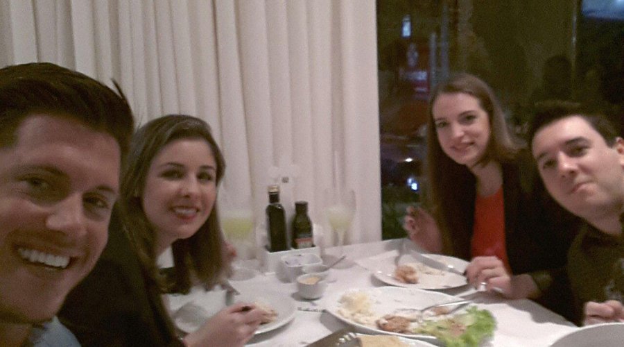 Jantar espetacular!