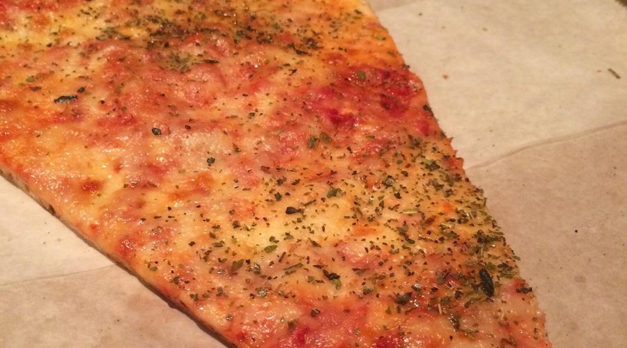 Regular slice with a little oregano!