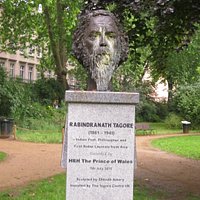 Bust of Tagore in Gordon Park