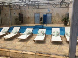 Piscina e praia