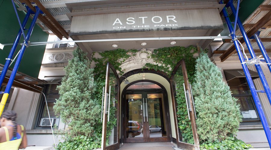 Entrance at the Astor on the Park
